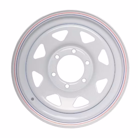 Jante de roue en acier de rayon de la remorque 12X4 8 PCD5X114.3 Et0