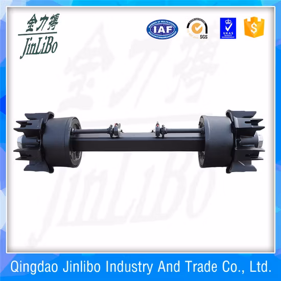 Type rouge de qualité supérieure à six essieux 12t14t16t avec moyeu de roue à six rayons