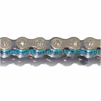 Pièces de chaîne de Moto/chaîne de distribution/moteur/Traction/chaîne de distribution/pièces de rechange de Moto 25h/2X3/3X4/420/428/428h Wy125, 2X3X100L
